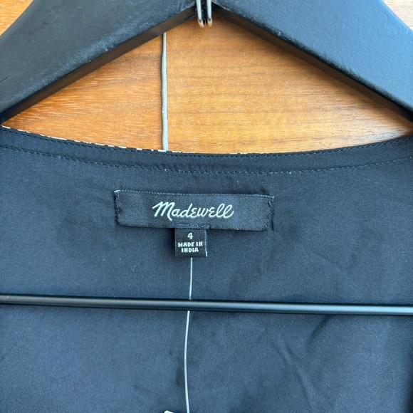 NWT Madewell Challis Wrap Mini Dress in Tudor Floral, Size 4 - Picture 8 of 16